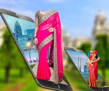 Women saree photo Editor screenshot 5