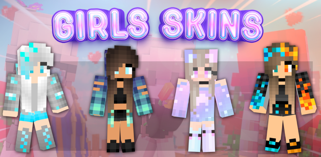 Novas Skins de meninas para minecraft::Appstore for Android