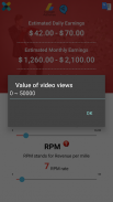 YouTuber Money Calculator screenshot 3