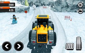 Snow Plow Truck Driving: Snow Hill Rescue 2019 screenshot 2