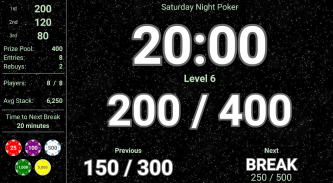 Blinds Are Up! Poker Timer screenshot 6