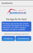 dachbleche24 - app dein Dach! screenshot 0