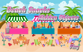 Hidden Objects Beach Snacks screenshot 0