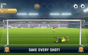 Flick Kick Goalkeeper screenshot 0