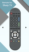 Remote for Sharp TV screenshot 0