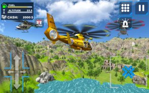 Helikopter simülatörü kurtarma screenshot 5