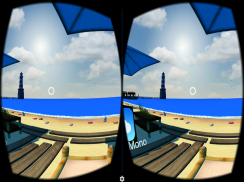 Relax Beach Toon VR Cardboard screenshot 2