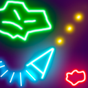 Glow Asteroids Meteor Shooter Icon