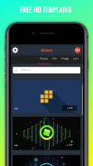 Animo - Intro Maker for YouTube Music Video Editor screenshot 2