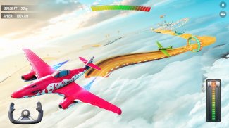 Plane Stunt Racing Plane Games screenshot 2