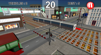 Train Road Crossy 3D Railroad screenshot 10