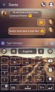 Zack GO Keyboard Theme & Emoji screenshot 1