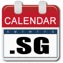 Singapore Calendar 2020 Icon
