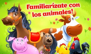 Granja de animales para niños. Juegos de niños. screenshot 0