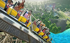 VR Water Roller Coaster Theme Park Ride screenshot 2