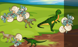 الديناصورات لعبة للأطفال طفل screenshot 0