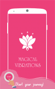 Vibrações mágicas - vibrador, massageador e música screenshot 3