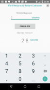 Ilford Reciprocity Calculator screenshot 3