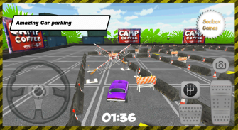Extreme Lila Auto Parkplatz screenshot 7