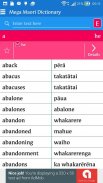 Maori Dictionary screenshot 3