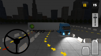 Nuit Camion Parking 3D screenshot 0