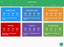 Countdown Easy - Widget & App screenshot 0