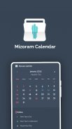 Mizoram Calendar screenshot 4