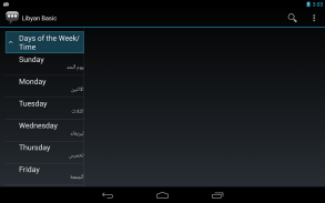 Libyan Basic Phrases screenshot 1