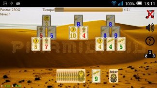 Piramidroid. jogo de cartas. screenshot 7
