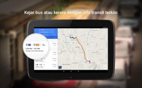 Maps - Navigasi & Transportasi Umum screenshot 1