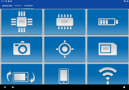 Device Info-SIM,CPU,NETWORK,GPS,SENSORS and more screenshot 2