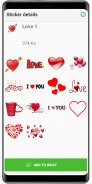 WASticker - Love Stickers screenshot 2