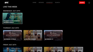 UFC Fight Pass - MMA ao vivo screenshot 0