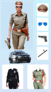 Women Police Suit Photo Editor screenshot 5