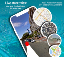 mappa stradale:panorama stradale globale, satelli- screenshot 5