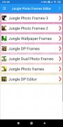 Jungle Photo Frames Editor: DP screenshot 4
