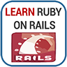 Learn Ruby on Rails Icon