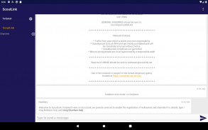 ScoutLink IRC screenshot 0