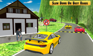 Modern Taxi Hügel Fahrt screenshot 0