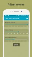 Locutor de nombre de llamada, Flash on call y SMS screenshot 7
