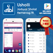 Usholli Jadwal Sholat Kemenag screenshot 1