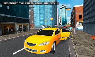 Taxi Cab ATV Quad Bike Limo City Taxi Driving Game screenshot 1