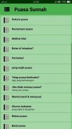 Panduan Puasa Wajib & Sunnah screenshot 1