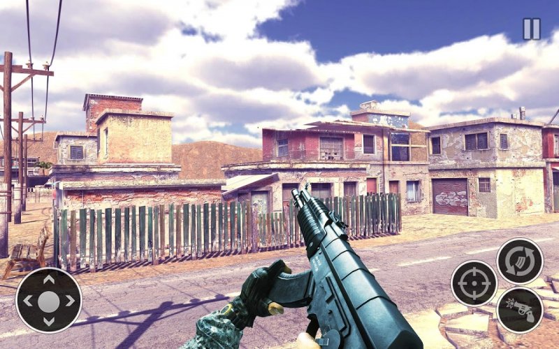 Die Freiheit der Armee Zombie Shooter: Free FPS Sc screenshot 2