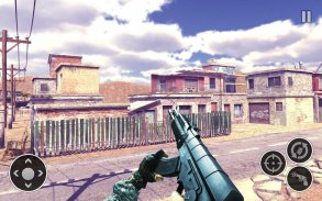 freedom of army zombie shooter: free fps shooting screenshot 1