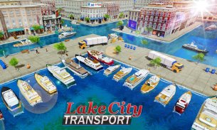 Lake City Cruise Ship Tycoon Passenger Cargo Boats screenshot 11