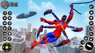 Spider Rope Flying Hero games screenshot 4
