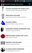 Karaoke Songs & Letras screenshot 1
