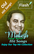 Mukesh Hit Songs screenshot 1