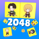 Attack on Titan 2048 3D Puzzle